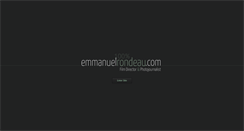 Desktop Screenshot of emmanuelrondeau.com